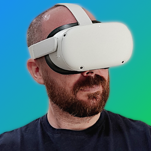 Alehandoro VR probando las Oculus Quest 2