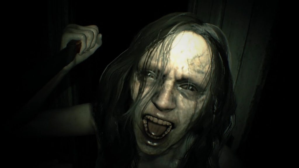 Mia en Resident Evil 7 VR