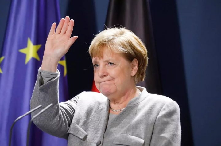 La canciller Alemana Merkel