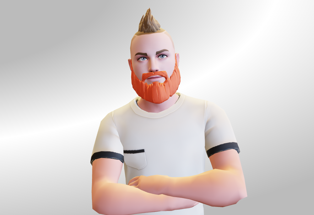 Avatar 3D de Rinku personalizado para VRChat