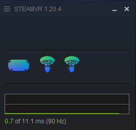 SteamVR reconociendo las Meta Quest 2 en PC