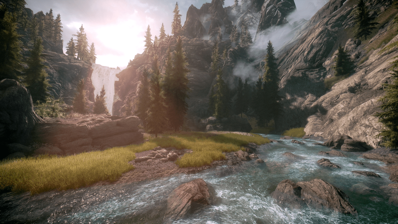 Skyrim VR con Nvidia DLSS es muchísimo mejor