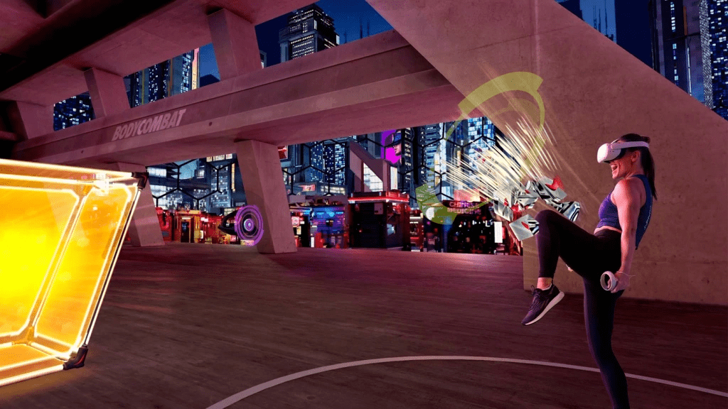 Les Mills Bodycombat es uno de los juegos que estarán disponibles en el lanzamiento de PlaySatation VR2