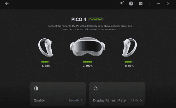 Como conectar tus Quest 2 y PICO 4 al PC sin cables