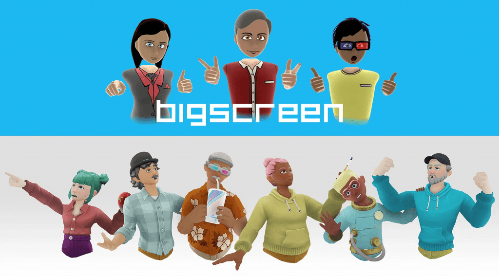 Nuevos avatares para Bigscreen con soporte para Hand Tracking y Eye Tracking
