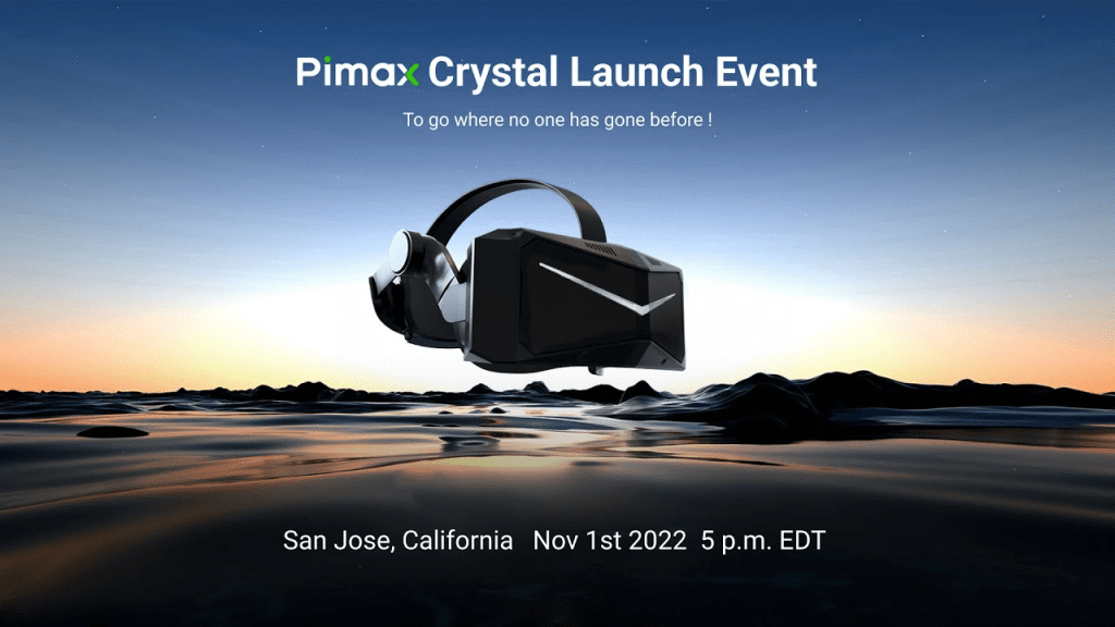 Pimax Crystal un visor Standalone con especificaciones de vértigo 