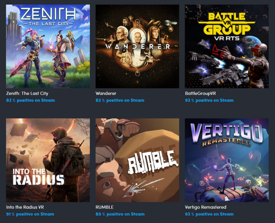 Humble Bundle In your Face VR