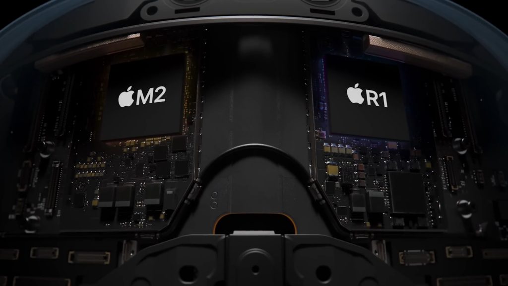 M2 y R1 son las bestias que incorporan el Apple Vision Pro