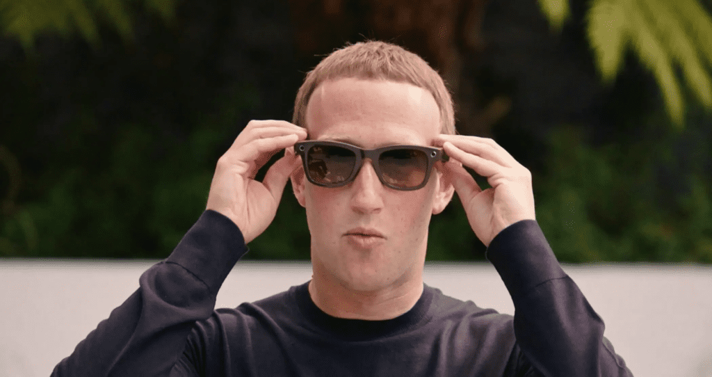 Zuckerberg y Meta Ray-ban