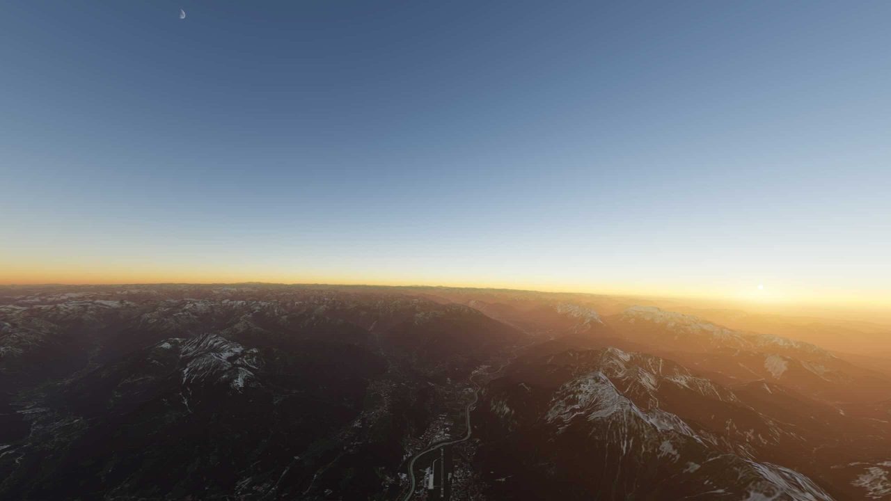 Cosmorama Space Flight Simulator - interfaz de control orbital