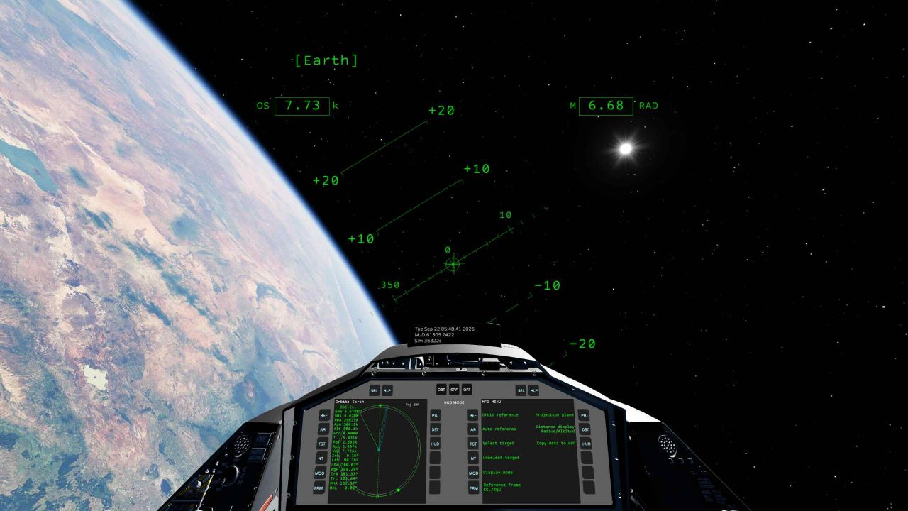 Cosmorama Space Flight Simulator - sistema solar
