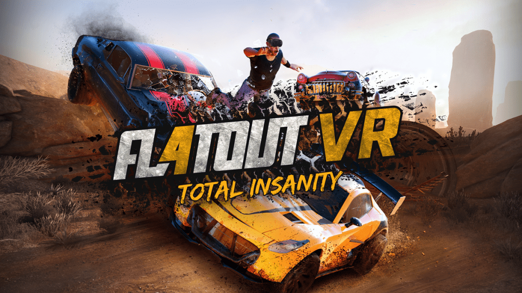 FlatOut Key Art with logo 1