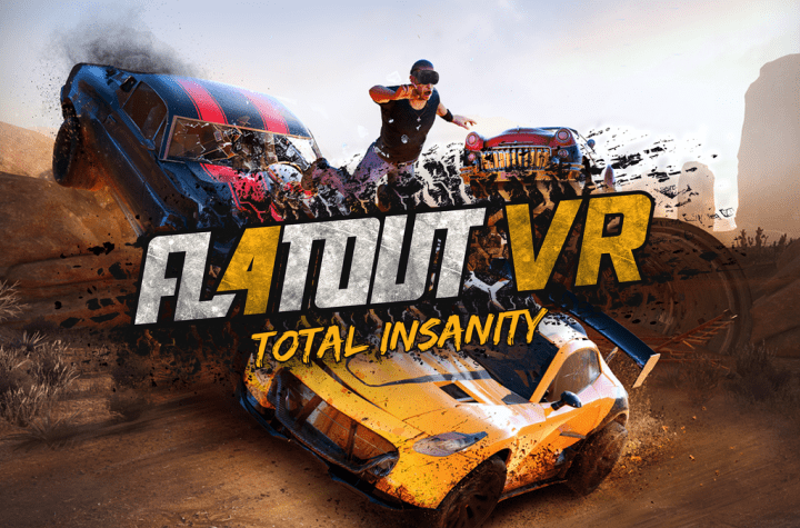 FlatOut Key Art with logo 1